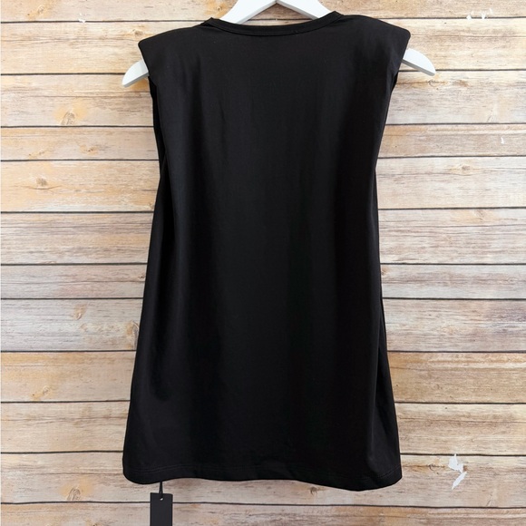 BLANKNYC Top Women’s Size Small Black Might Be Right Muscle Tank NWT - Picture 2 of 5
